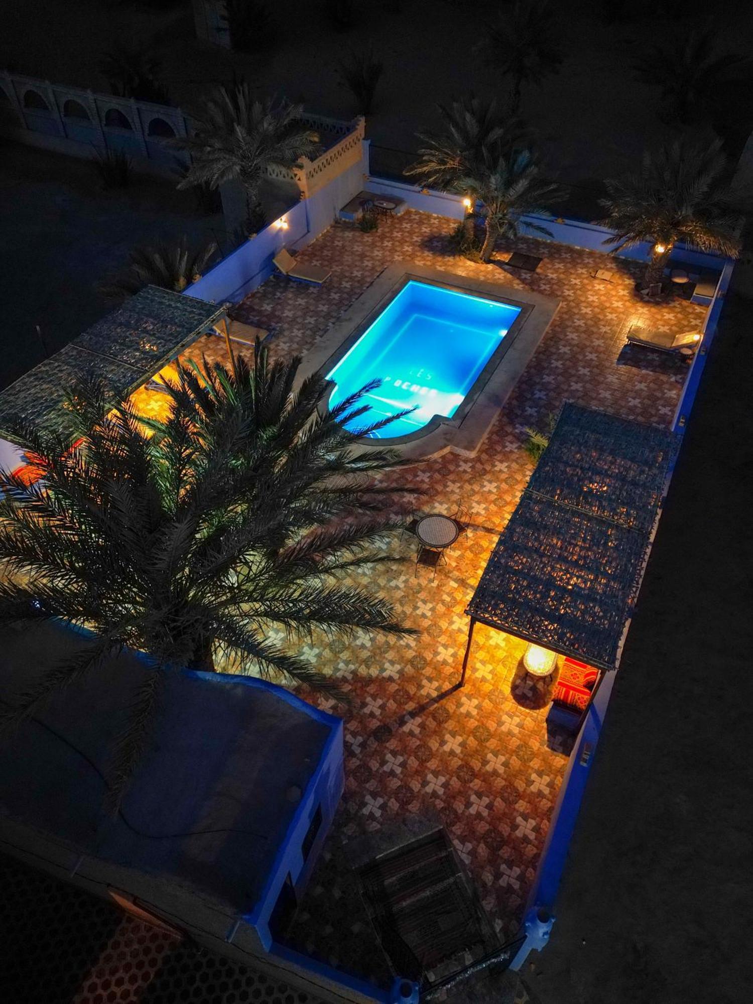Auberge Les Roches Merzouga Exteriör bild