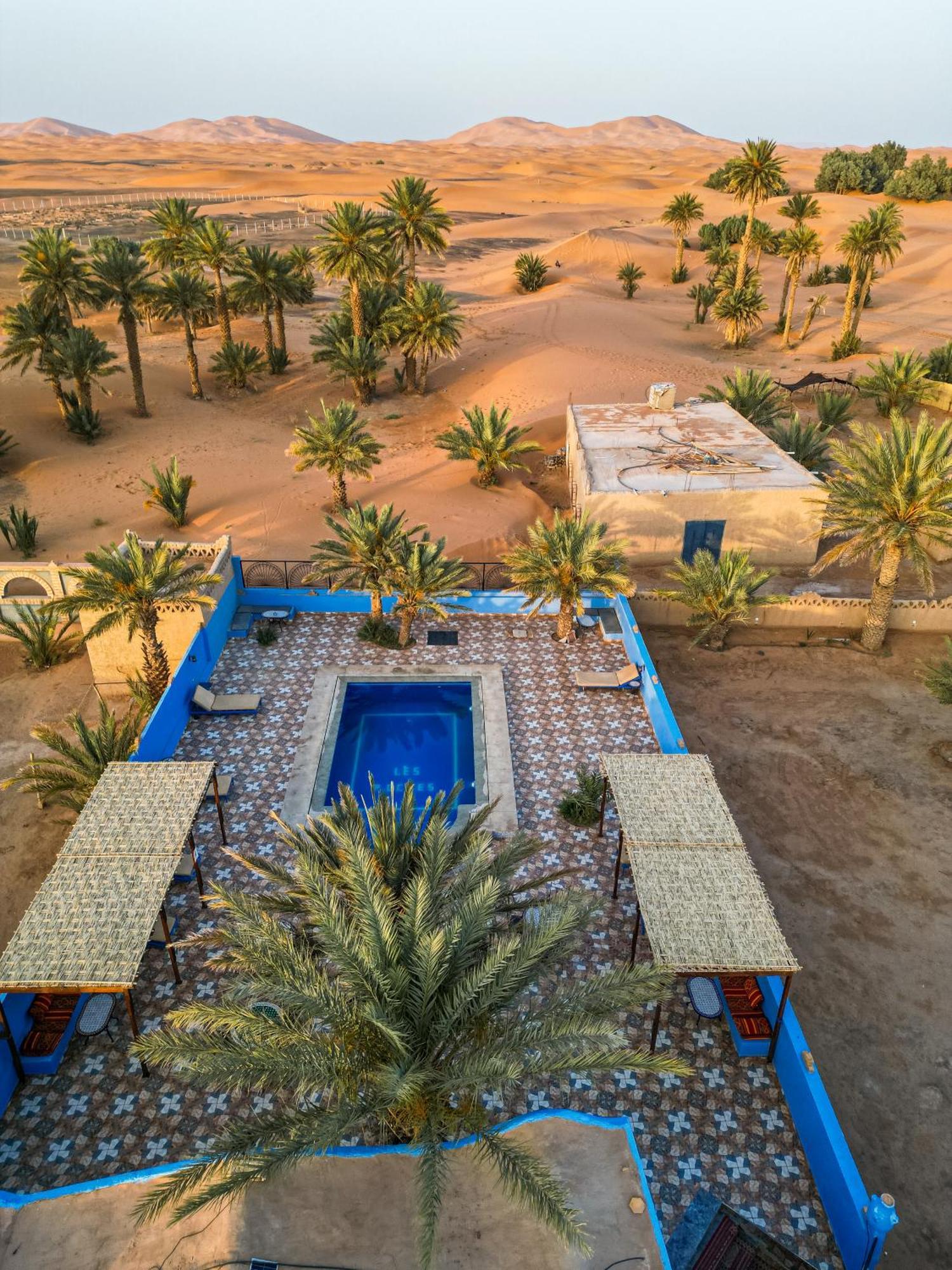 Auberge Les Roches Merzouga Exteriör bild